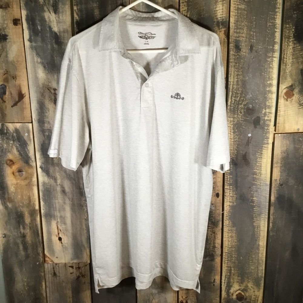 Straight Down golf polo men’s size large